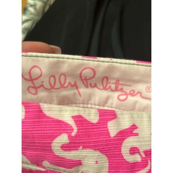 Lilly Pulitzer Buttercup Shorts Pink Elephant 00 - Picture 3 of 8